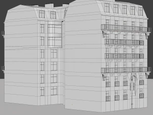 City House 004 3D Model