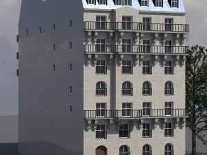 Casa de la ciudad 005 Modelo 3D