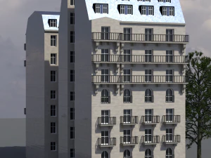 City House 005 3D Model