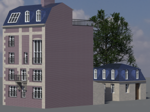 City House 006 3D Model