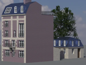 City House 006 3D Model