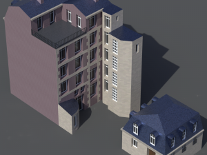 City House 006 3D Model