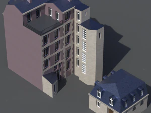 City House 006 3D Model