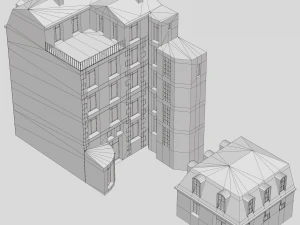 City House 006 3D Model