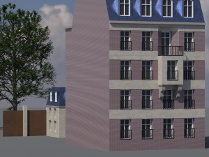City House 007 3D Model