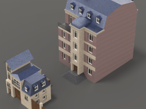 City House 007 3D Model