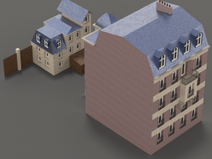 City House 007 3D Model