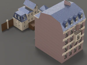 City House 007 3D Model