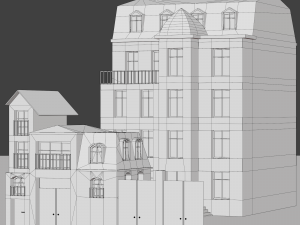 City House 007 3D Model