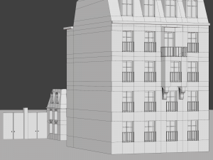 City House 007 3D Model
