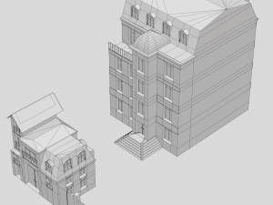 City House 007 3D Model