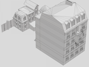 City House 007 3D Model