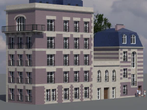 City House 008 3D Model