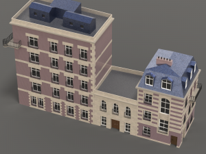 City House 008 3D 模型