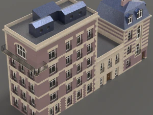 City House 008 3D Model