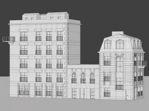 City House 008 3D Model