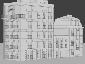 City House 008 3D Model