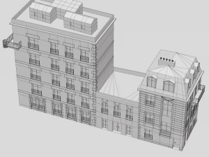 City House 008 3D Model