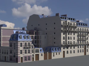 Cityblock 001 3D Model