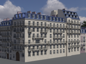 Cityblock 001 3D Модель