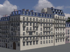 Cityblock 001 3D Model