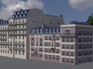 Cityblock 001 3D Модель