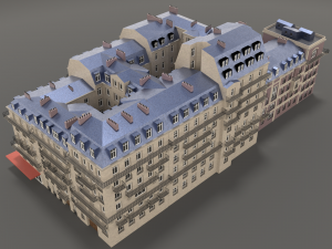 Cityblock 001 3D Модель