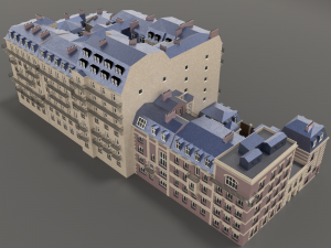 Cityblock 001 3D Модель