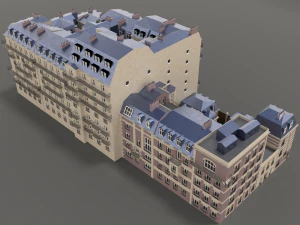 Cityblock 001 3D Model