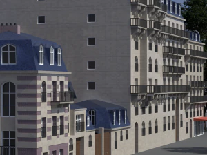 Cityblock 001 3D Model