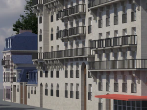 Cityblock 001 3D Model