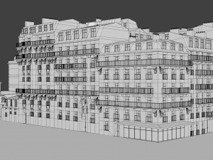 Cityblock 001 3D Модель