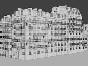 Cityblock 001 3D Модель
