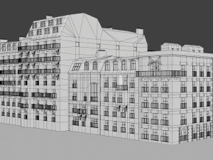 Cityblock 001 3D Model