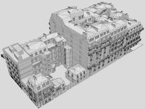 Cityblock 001 3D Model