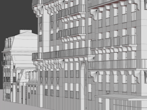 Cityblock 001 3D Модель