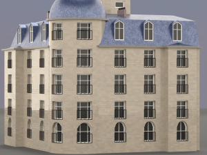City House 009 3D Model