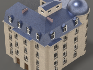 City House 009 3D Model