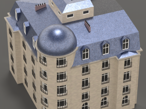 City House 009 3D Model