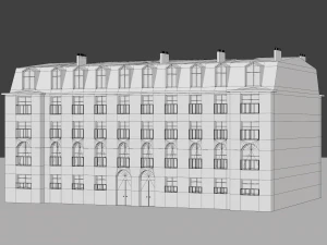 City House 010 3D Model