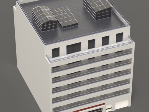 City House 011 Model 3D