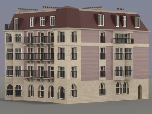City House 012 3D Model