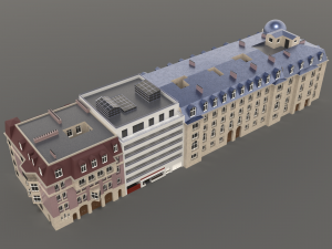 Cityblock 002 3D 模型