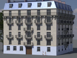 Casa de la ciudad 013 Modelo 3D