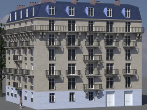 City House 013 3D Model