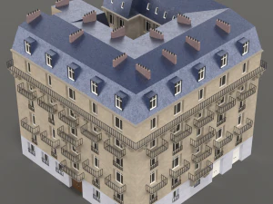 City House 013 3D Model