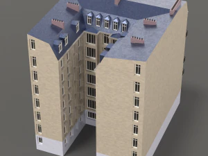 City House 015 3D Model