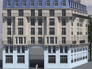 Casa de la ciudad 016 Modelo 3D