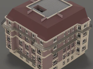 City House 017 3D Model