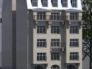 City House 018 3D Model